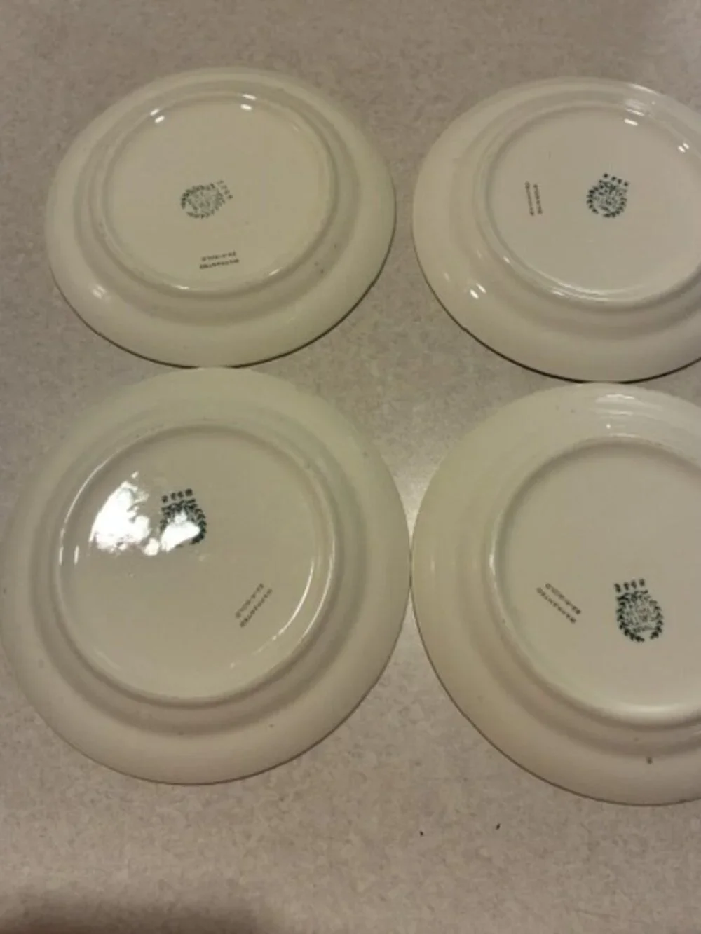 Lot of 4 Taylor Smith Vtg Appalachian Heirloom #8532 Bread & Butter Plate